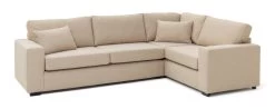 Habitat Eton Fabric Left Hand Corner Sofa - Biege