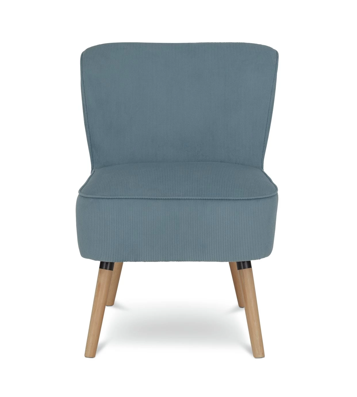 Habitat Eppy Fabric Accent Chair - Blue 6 Habitat Eppy Fabric Accent Chair - Blue - Image 6