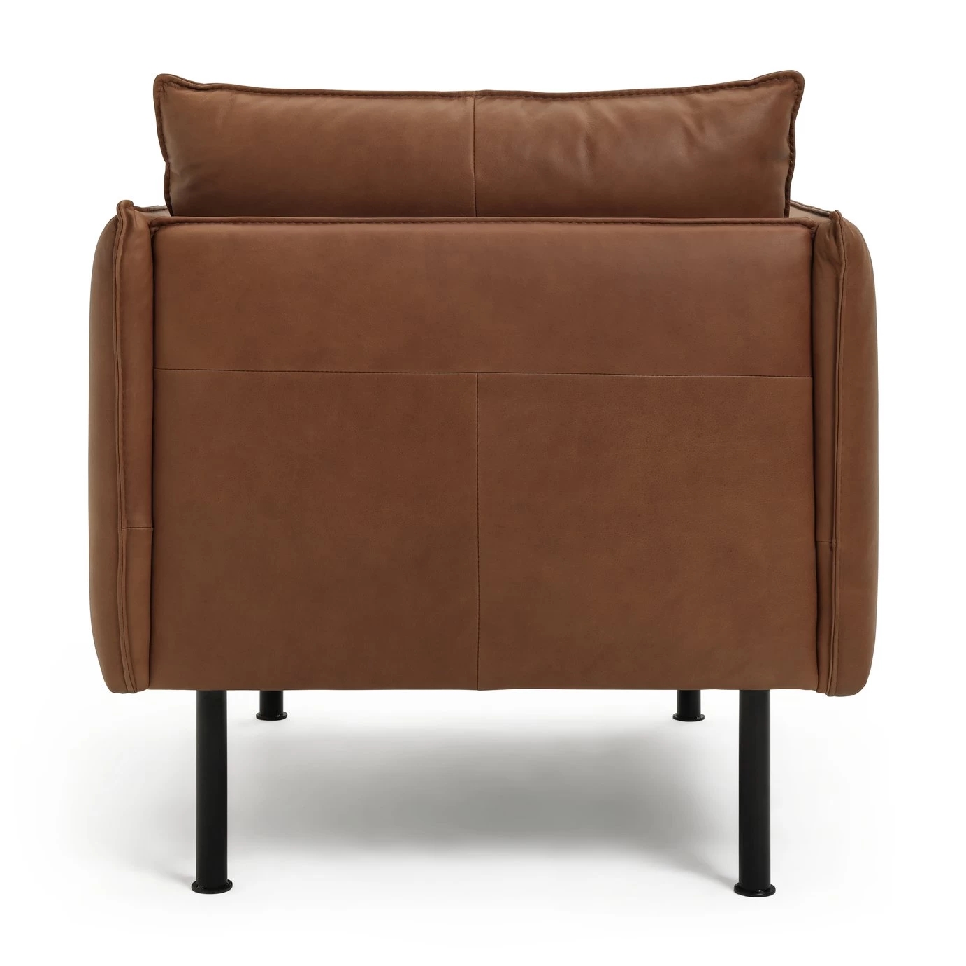 Habitat Moore Leather Armchair - Tan 6 Habitat Moore Leather Armchair - Tan - Image 6
