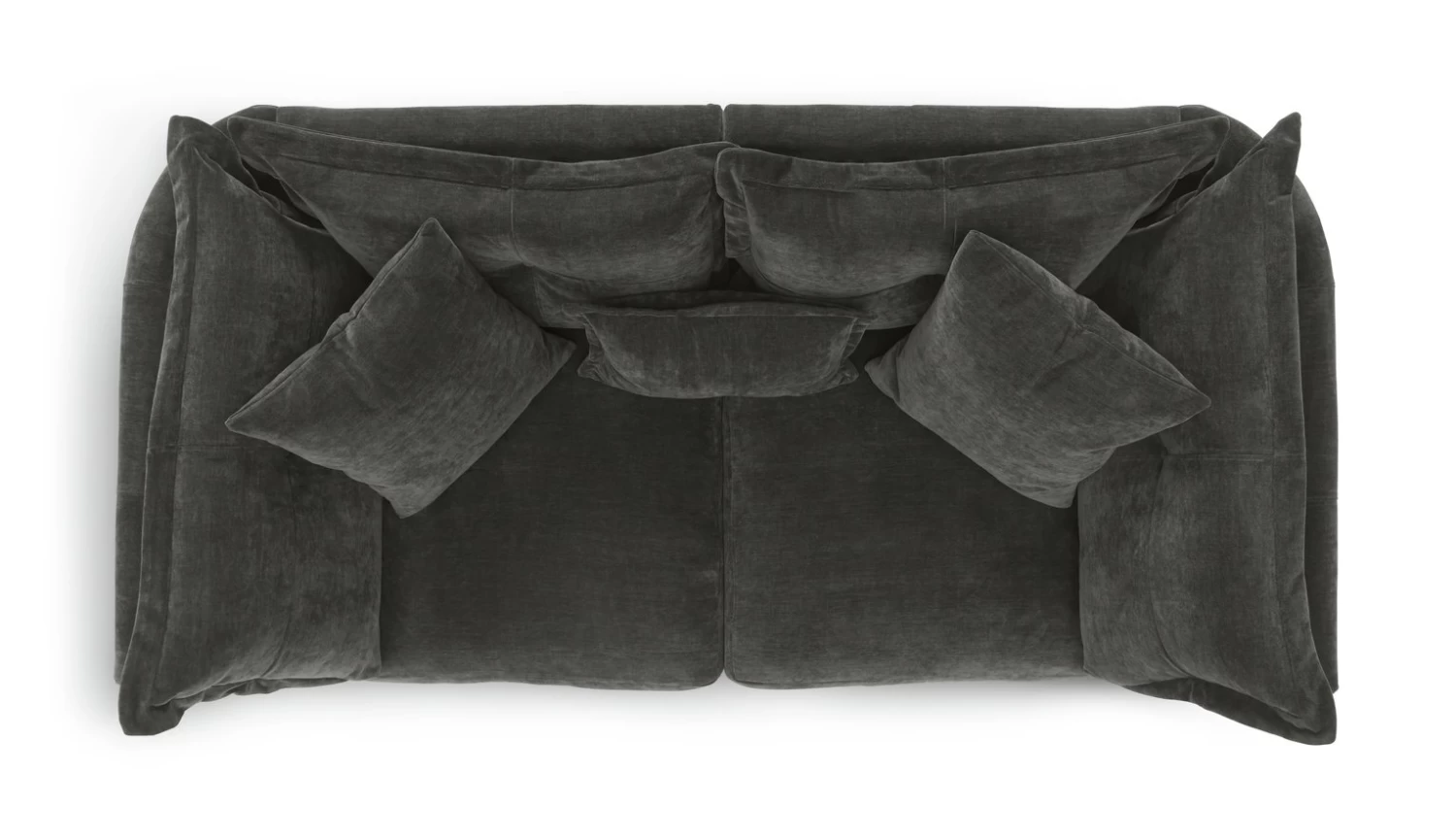 Habitat Jacques Large 3 Seater Sofa - Grey 8 Habitat Jacques Large 3 Seater Sofa - Grey - Image 8