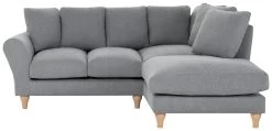 Habitat Carrie Fabric Right Hand Corner Chaise Sofa - Grey -Habitat Shop 1486355 R Z002A