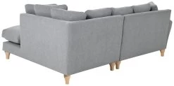 Habitat Carrie Fabric Right Hand Corner Chaise Sofa - Grey -Habitat Shop 1486355 R Z005A