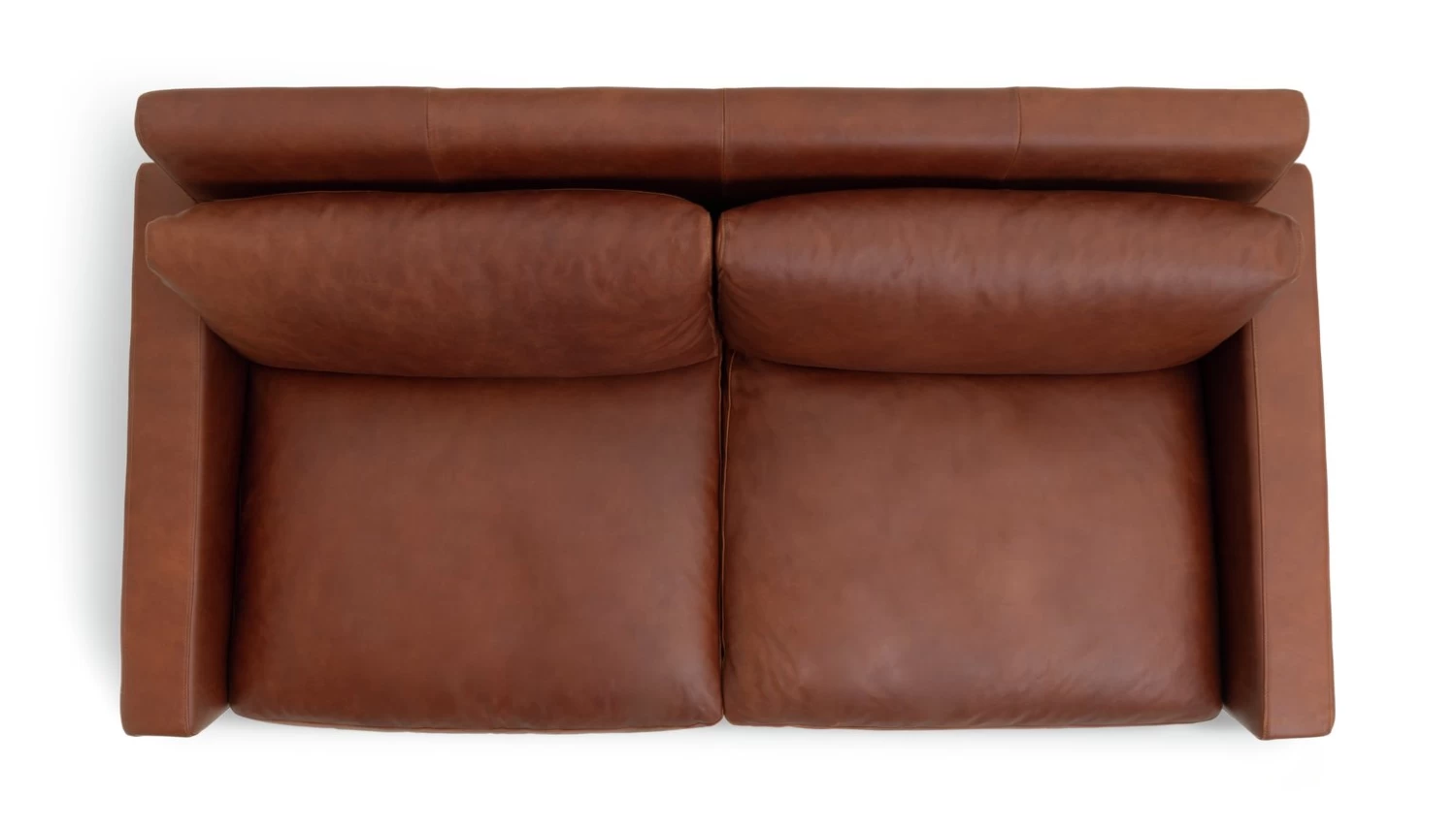 Habitat Chester Leather 2 Seater Sofa - Dark Feet - Tan 8 Habitat Chester Leather 2 Seater Sofa - Dark Feet - Tan - Image 8