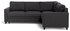 Habitat Seattle Left Corner Fabric Sofa Bed - Charcoal 10 Habitat Seattle Left Corner Fabric Sofa Bed - Charcoal -Habitat Shop 1663123 R Z002A