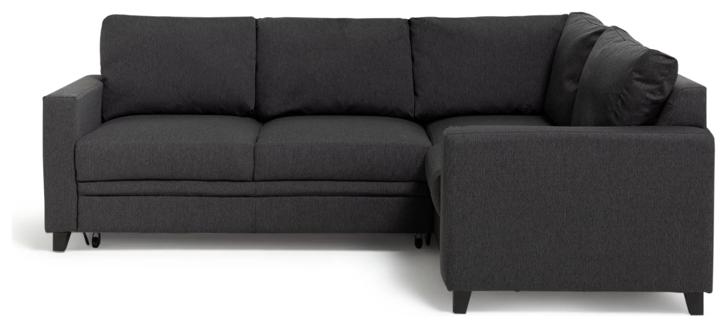 Habitat Seattle Left Corner Fabric Sofa Bed - Charcoal 4 Habitat Seattle Left Corner Fabric Sofa Bed - Charcoal - Image 4