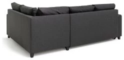 Habitat Seattle Left Corner Fabric Sofa Bed - Charcoal 11 Habitat Seattle Left Corner Fabric Sofa Bed - Charcoal -Habitat Shop 1663123 R Z005A