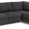 Habitat Seattle Right Corner Fabric Sofa Bed - Charcoal