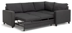 Habitat Seattle Right Corner Fabric Sofa Bed - Charcoal -Habitat Shop 1834196 R Z003A