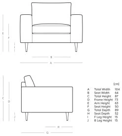 Swoon Evesham Velvet Armchair - Biscuit -Habitat Shop 1972326 R E001