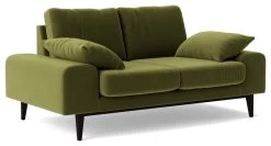 Swoon Tulum Velvet 2 Seater Sofa - Fern Green -Habitat Shop 1991905 R Z006A