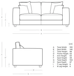 Swoon Althaea Velvet 2 Seater Sofa - Silver Grey 11 Swoon Althaea Velvet 2 Seater Sofa - Silver Grey -Habitat Shop 1997679 R E001