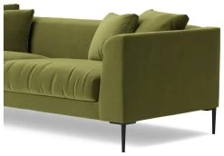 Swoon Alena Velvet 3 Seater Sofa - Fern Green 13 Swoon Alena Velvet 3 Seater Sofa - Fern Green -Habitat Shop 1999206 R Z004A