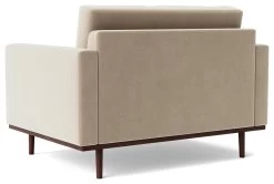 Swoon Berlin Velvet Cuddle Chair - Taupe -Habitat Shop 2004372 R Z004A