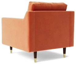 Swoon Rieti Velvet Armchair - Burnt Orange 14 Swoon Rieti Velvet Armchair - Burnt Orange -Habitat Shop 2007386 R Z004A