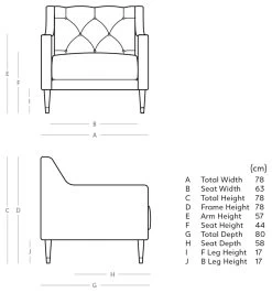 Swoon Pritchard Velvet Armchair - Silver Grey 11 Swoon Pritchard Velvet Armchair - Silver Grey -Habitat Shop 2007795 R E001
