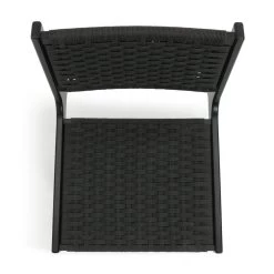 Habitat Faro Woven Paper Rope And Oak Accent Chair - Black 17 Habitat Faro Woven Paper Rope And Oak Accent Chair - Black -Habitat Shop 2013112 R Z005A