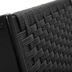 Habitat Faro Woven Paper Rope And Oak Accent Chair - Black 18 Habitat Faro Woven Paper Rope And Oak Accent Chair - Black -Habitat Shop 2013112 R Z006A