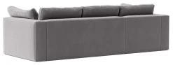 Swoon Seattle Velvet Left Hand Corner Sofa - Silver Grey 15 Swoon Seattle Velvet Left Hand Corner Sofa - Silver Grey -Habitat Shop 2017792 R Z005A
