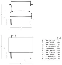 Swoon Luna Velvet Armchair - Fern Green 11 Swoon Luna Velvet Armchair - Fern Green -Habitat Shop 2023092 R E001
