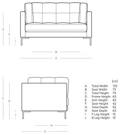 Swoon Landau Velvet Cuddle Chair - Fern Green 10 Swoon Landau Velvet Cuddle Chair - Fern Green -Habitat Shop 2024558 R E001