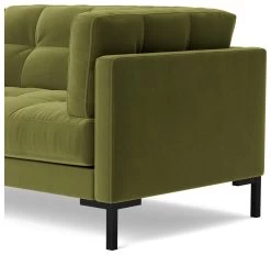 Swoon Landau Velvet Cuddle Chair - Fern Green 13 Swoon Landau Velvet Cuddle Chair - Fern Green -Habitat Shop 2024558 R Z005A