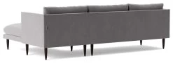 Swoon Luna Velvet Right Hand Corner Sofa - Silver Grey 12 Swoon Luna Velvet Right Hand Corner Sofa - Silver Grey -Habitat Shop 2028705 R Z004A