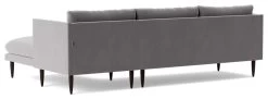 Swoon Luna Velvet Right Hand Corner Sofa - Silver Grey 13 Swoon Luna Velvet Right Hand Corner Sofa - Silver Grey -Habitat Shop 2028705 R Z005A
