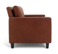 Habitat Chester Leather Cuddle Chair - Tan -Habitat Shop 2067807 R Z004A