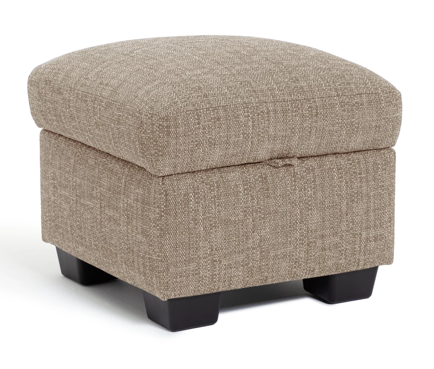 Habitat Lisbon Fabric Storage Footstool - Beige 4 Habitat Lisbon Fabric Storage Footstool - Beige - Image 4