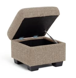 Habitat Lisbon Fabric Storage Footstool - Beige 9 Habitat Lisbon Fabric Storage Footstool - Beige -Habitat Shop 2071130 R Z003A