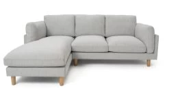 Habitat Salome Fabric Left Hand Corner Chaise Sofa - Grey 14 Habitat Salome Fabric Left Hand Corner Chaise Sofa - Grey -Habitat Shop 2207351 R Z003A