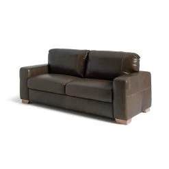 Habitat Eton Leather 3 Seater Sofa - Chocolate 15 Habitat Eton Leather 3 Seater Sofa - Chocolate -Habitat Shop 2271813 R Z002A