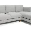 Habitat Salome Fabric Right Hand Corner Chaise Sofa - Grey