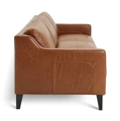 Habitat Leone Leather 4 Seater Sofa - Tan -Habitat Shop 3182853 R Z004A