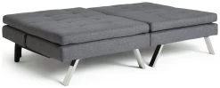 Habitat Duo 2 Seater Clic Clac Sofa Bed - Charcoal 14 Habitat Duo 2 Seater Clic Clac Sofa Bed - Charcoal -Habitat Shop 3432022 R Z003A
