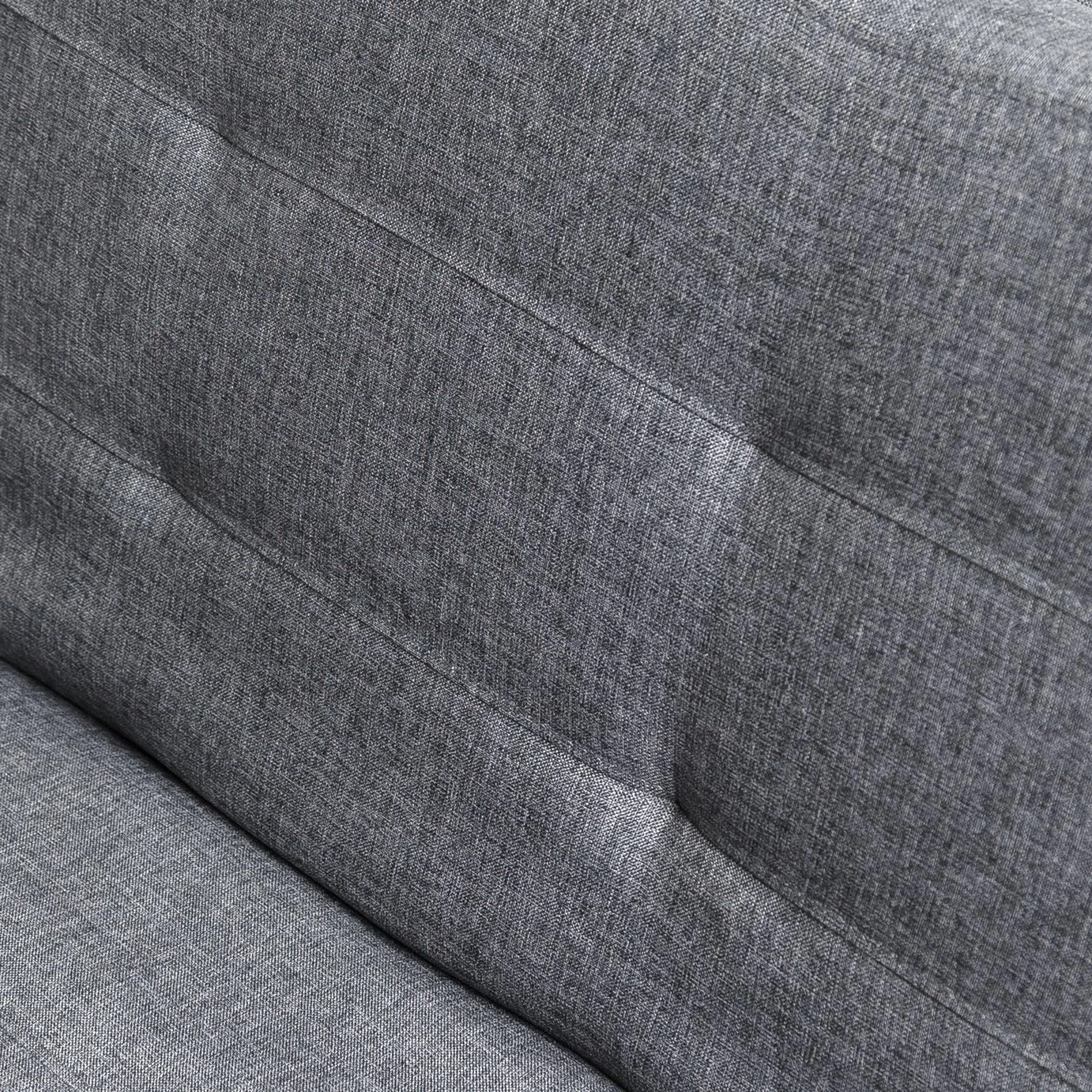 Habitat Duo 2 Seater Clic Clac Sofa Bed - Charcoal 7 Habitat Duo 2 Seater Clic Clac Sofa Bed - Charcoal - Image 7