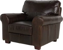 Habitat Salisbury Leather Armchair - Chocolate 14 Habitat Salisbury Leather Armchair - Chocolate -Habitat Shop 3598045 R Z002A