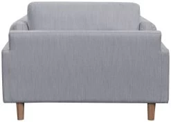 Habitat Salome Fabric Cuddle Chair - Light Grey -Habitat Shop 4333742 R Z003A