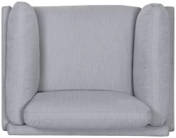 Habitat Salome Fabric Cuddle Chair - Light Grey -Habitat Shop 4333742 R Z006A