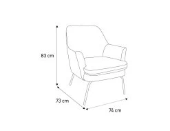 Habitat Celine Velvet Accent Chair - Green -Habitat Shop 4378439 R Z020A