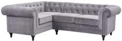 Habitat Chesterfield Right Hand Corner Sofa-Light Grey 13 Habitat Chesterfield Right Hand Corner Sofa-Light Grey -Habitat Shop 4468916 R Z002A