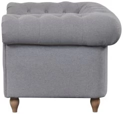 Habitat Chesterfield Fabric Armchair - Light Grey 13 Habitat Chesterfield Fabric Armchair - Light Grey -Habitat Shop 4630531 R Z003A