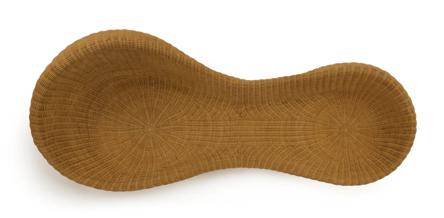 Habitat Betal Rattan 2 Seater Sofa - Natural 7 Habitat Betal Rattan 2 Seater Sofa - Natural - Image 7