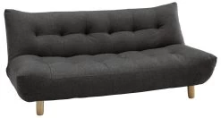 Habitat Kota 3 Seater Fabric Clic Clac Sofa Bed - Charcoal 11 Habitat Kota 3 Seater Fabric Clic Clac Sofa Bed - Charcoal -Habitat Shop 5017737 R Z002A