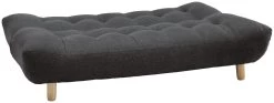 Habitat Kota 3 Seater Fabric Clic Clac Sofa Bed - Charcoal 12 Habitat Kota 3 Seater Fabric Clic Clac Sofa Bed - Charcoal -Habitat Shop 5017737 R Z003A
