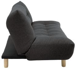 Habitat Kota 3 Seater Fabric Clic Clac Sofa Bed - Charcoal 13 Habitat Kota 3 Seater Fabric Clic Clac Sofa Bed - Charcoal -Habitat Shop 5017737 R Z004A