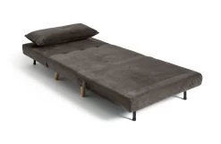 Habitat Roma Single Velvet Chairbed - Charcoal -Habitat Shop 5791417 R Z002A
