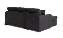 Habitat Reagan Left Corner Chaise Sofa Bed - Charcoal -Habitat Shop 6980038 R Z004A