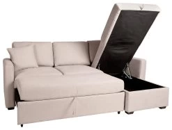 Habitat Reagan Right Corner Chaise Sofa Bed - Natural 14 Habitat Reagan Right Corner Chaise Sofa Bed - Natural -Habitat Shop 7019757 R Z002A