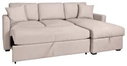 Habitat Reagan Right Corner Chaise Sofa Bed - Natural 15 Habitat Reagan Right Corner Chaise Sofa Bed - Natural -Habitat Shop 7019757 R Z003A